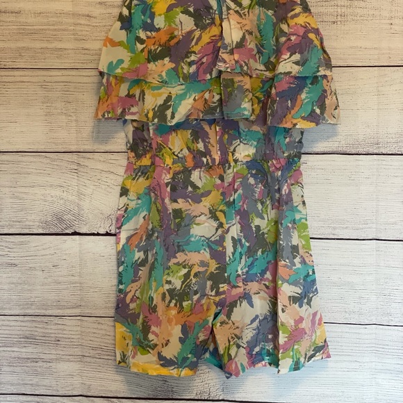 R. 89 100% silk shorts romper - Picture 8 of 8